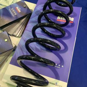 Quality RAL9005 Black Gloss Color Epoxy Polyester Powder Coating for Car Spring wholesale