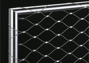 China Balustrade wire mesh, stainless steel stairs railing inox mesh on sale