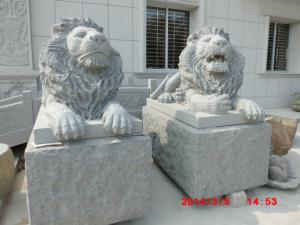 Quality Carving Stong Lion Sculpture wholesale