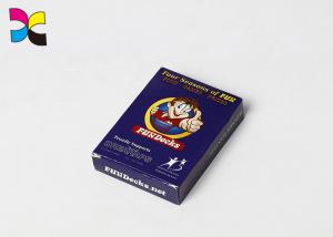 Quality Playing Card Commercial Printing Services Recycled Eco Friendly Embossing wholesale