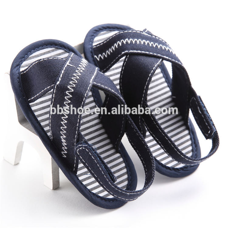 Quick shipping Casual Canvas baby barefoot slipper infant Walking shoes toddler sandals