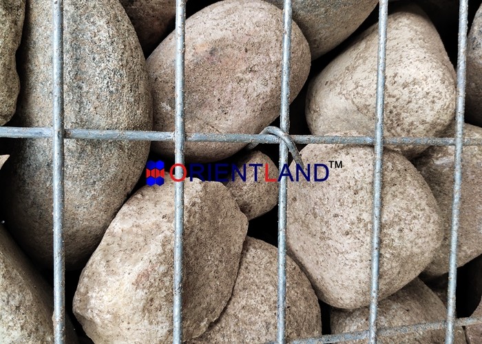 4mm Welded Gabion Ornamental Landscaping for Park Decoration