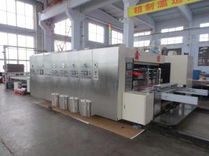 Quality Flexo Printer Corrugated Carton Machinery With Slotting and Die Cutting Unit wholesale