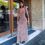 Floral Sleeveless Women's Casual Maxi Dresses