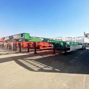 China CIMC Chassis for Sale | 40-60T Loading Shipping Container Chassis 40ft Skeletal Trailer for Sale on sale