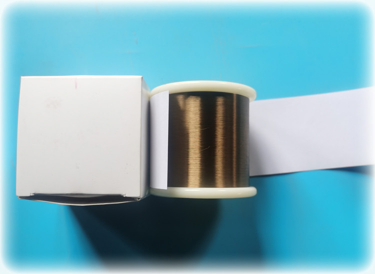 N80 Polyesterimide Enamelled Wire EIW180 Varnished Cr20Ni80 0.03mm Wire