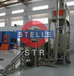Quality Media Automatic Conveying Blasting Machine / Portable Sandblaster Cabinet wholesale