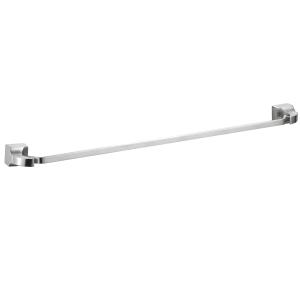 Quality European Style Bathroom Towel Bars Sus304 24 Inch Double Towel Bar Chrome wholesale
