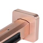 Outdoor Aluminum Profile Railing System with Simple Design Glass Spigot