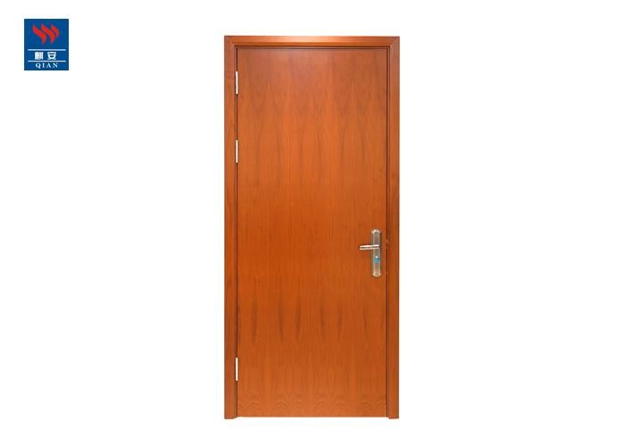 Hotel Villa Fire Rated Wood HPL PVC Panel Door