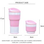 Lightweight Heat Resistant 400ML Silicone Travel Mug