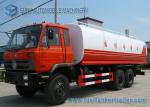 Dongfeng 3 Axles 20000 L -23000 L Water Tank Truck With 6 x 4 Drive 210 hp