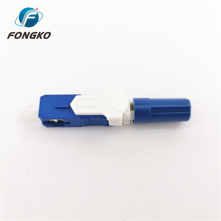 Waterproof SC UPC Fiber Optic Quick Connectors Fusion Splicer