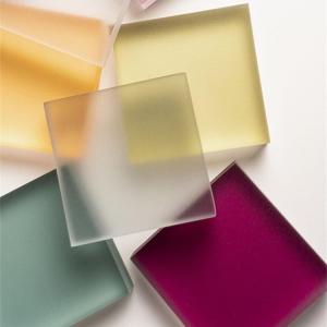 Quality Resistant Plastic Board 2mm 3mm Yellow PMMA Frosted Acrylic Sheet Acryl Matt wholesale