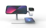 Fast Magnetic Wireless Charging Night Light 15w For Airpods Iwatch Abs Material