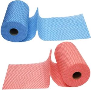 Quality Durable 40gsm Disposable Dish Cloths , Multipurpose Kitchen Cloth Wipes wholesale