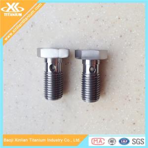 Quality Gr5 Titanium Banjo Bolts For Motorcycle wholesale