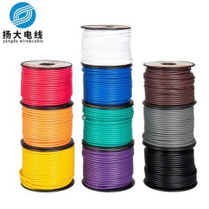 Quality Pvc Electrical Wire Bare Copper Conductor Ul1007 22 Awg pvc Insulated reach standard hook-up Wire wholesale