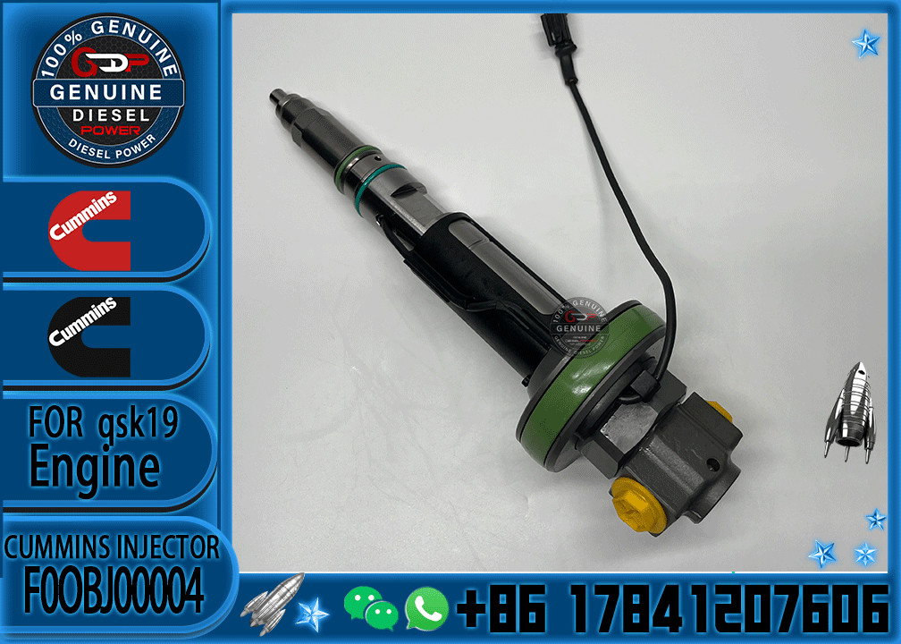 Remanufactured fuel injector F00L0J019 4964170 4955524 FOR Engine SK19 QSK38 QSK50 QSK60 F0OBJ00004