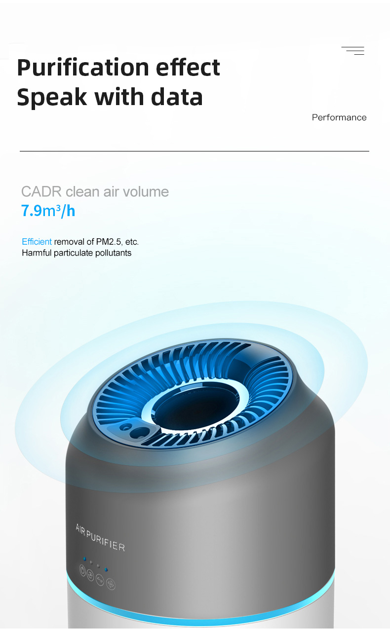 Homefish Hepa 13 Anti Bacterial Filter Usb Rechargeable Portable Humidifier
