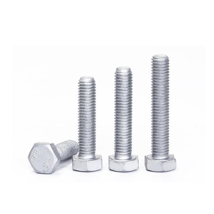 100% Inspection High Strength Steel Hex Bolt M10x170 Grade 8.8/10.8 with Zinc Finish
