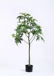 Quality 5 Ft Artificial Decorative Trees Evergreen Money Tree Longlife High Density Anti UV wholesale