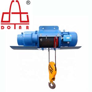 Quality 10T 12m 380V CD1 Electric Hoist Electric Wire Rope Hoist Pendent Control wholesale