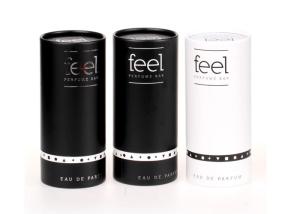 Quality Perfume Cardboard Tube Packaging , Custom Cylinder Container wholesale