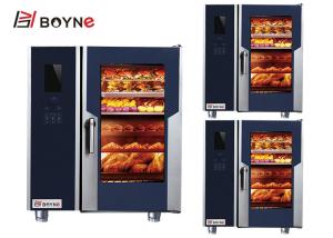 Quality Commercial Kitchen Cooking Equipment Stainless Steel Elctric LCD version Combi Oven With Injection wholesale