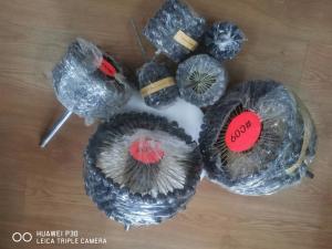 Quality High Efficiency Silicon Carbide Round Honing Brush Abrasives Metal Handle wholesale