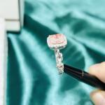 jewelry design Lab Diamond Jewelry Custom-Made Cushion Fancy Diamond Ring