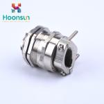 Double Locked Waterproof Cable Gland / Lock Fastener Electrical Cable Joints
