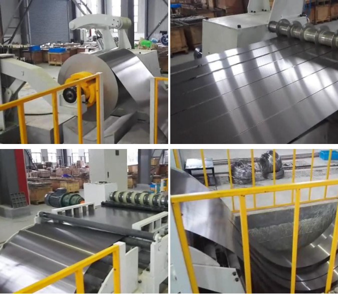 Width 1000-1800mm Steel Coil Slitting Machine