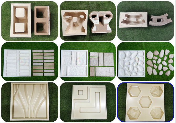 PLC Artificial Stone Product Line Full Auto Cultured Stone Making Machine