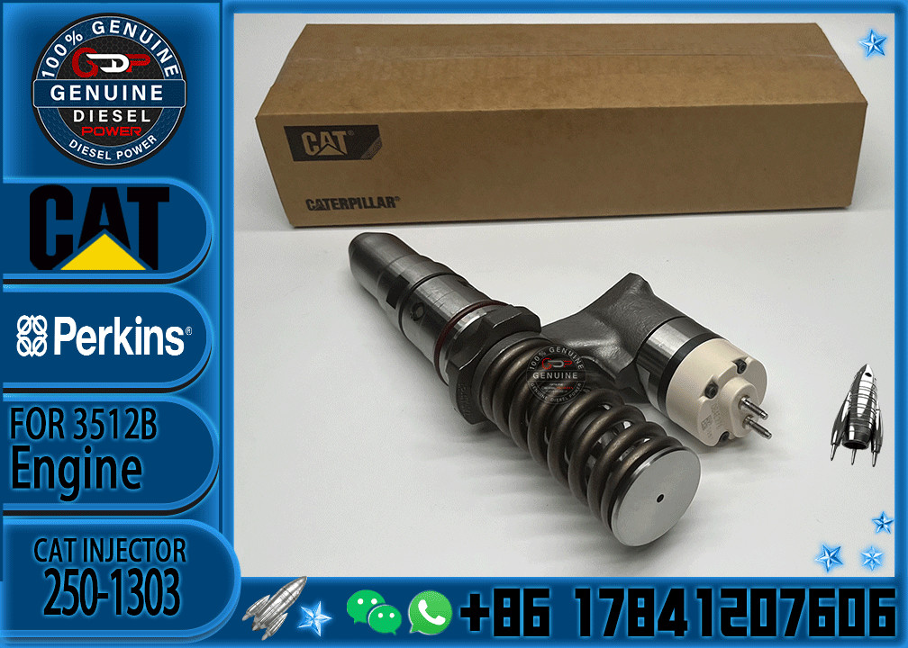 250-1303 High Quality Generic Remanufactured fuel injector 250-1303 2501303 10R-1276 for engine 994D Common rail Injecto