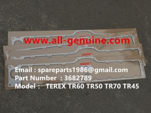 Quality CUMMINS TEREX 3682789 GASKET NHL MINING DUMP TRUCK TR35 TR50 TR60 TR100 3305B 3305F 3303 3307 TR45 TR70 MT4400 wholesale