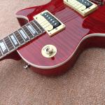 LP slash electric guitar, Flame Maple Top rosewood fingerboard electric guitar,
