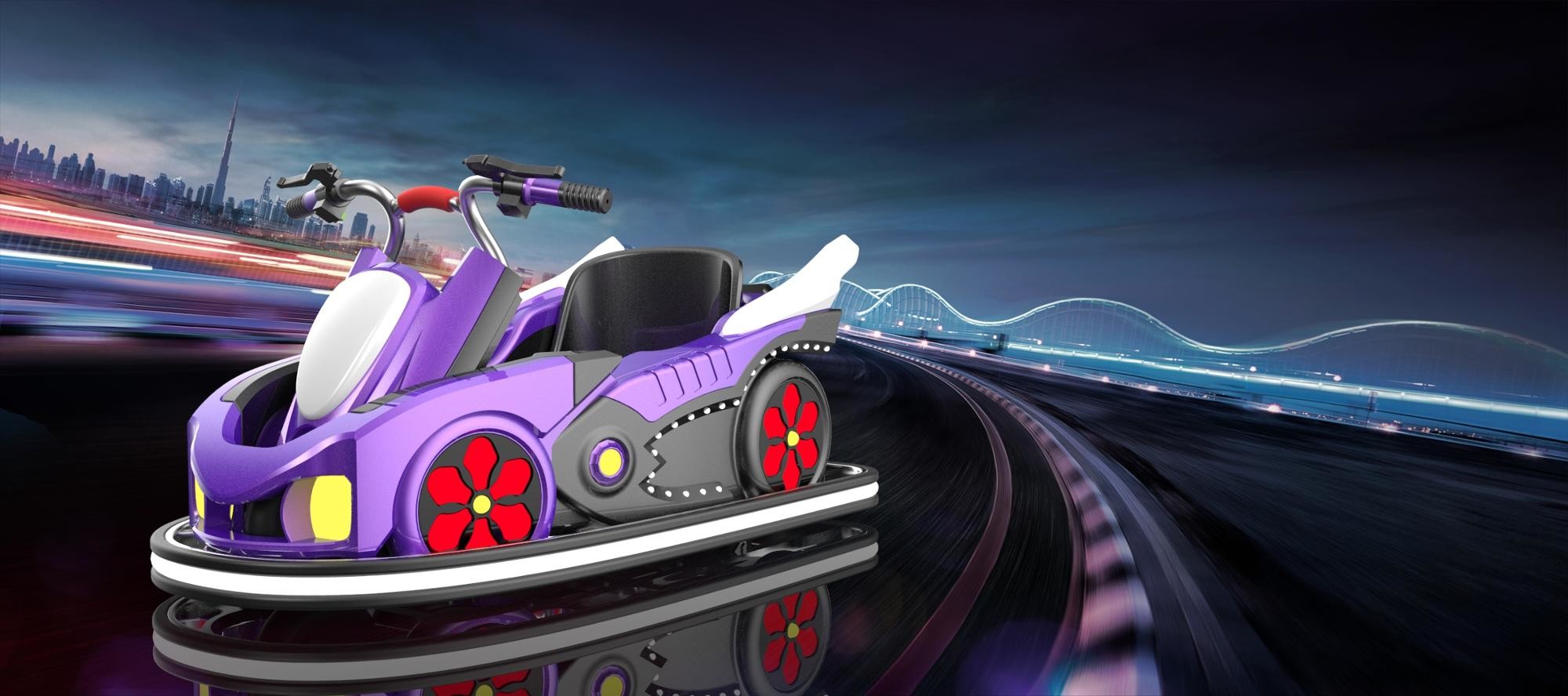 Amusement Park Electric Go Kart For Kids / Kids Ride On Cars With Pedal