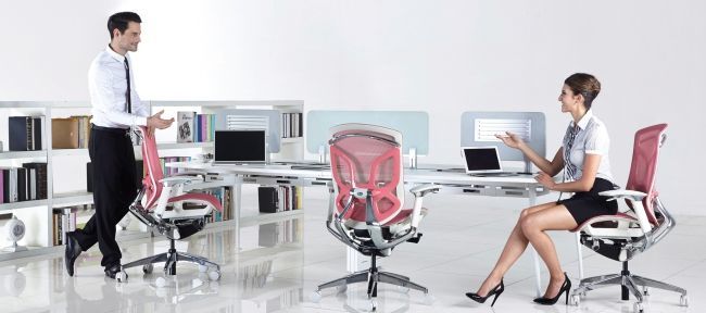 Dvary 3D Paddle Shift Ergonomic Office Chair Sync Sliding Structure 3