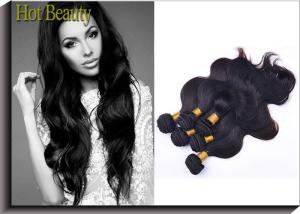 Quality Natural Black Extension Brazilian Hair Virgin , Very Pure Hair For Afro wholesale