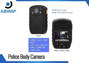 Long Time Record Law Enforcement Body Camera With IR Light 94 Mm * 61 Mm * 31mm