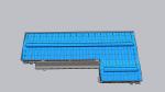 Indoor Galvanized Steel Structure High Strength Long Life Span