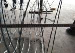 Electro Razor Barbed Wire Double Coil High Tensile Concertina Wire In Roll