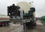 Polyurethane Painting Bulk Cement Transport Truck With #50 #90 Fifth Wheel