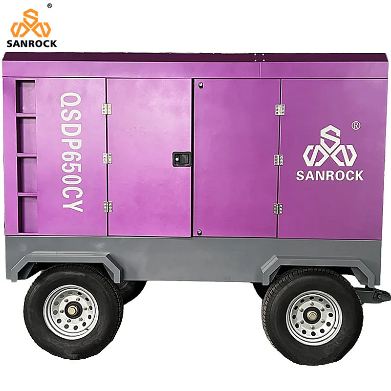 Small Rotary Screw Air Compressor Low Noise Screw Air Compressor 18m3/min Portable Air Compressor Machine