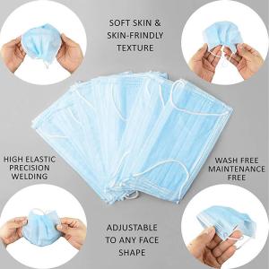 Quality FFP2 Disposable Dust Mask Stock 95% Breath Filtration Efficiency CE FDA Certification wholesale