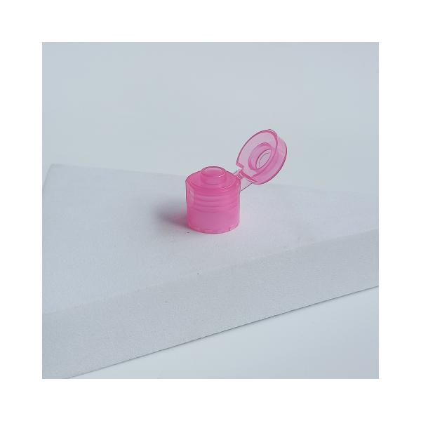 Custom Order 15mm Transparent Cylindrical Plastic Flip Cap for Bottle Closure