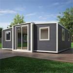 Modern Prefab Container Homes , Living Room Container House 3 Bedroom