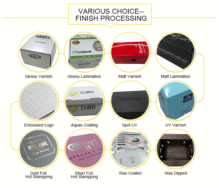 Garment Clothing Corrugated Cardboard Folding Boxes With Logo Customized Shape