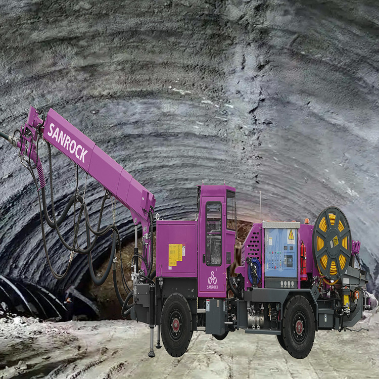 Shotcrete Machine Tunneling Concrete Spraying Equipment Hydraulic Wet Shotcrete Machine